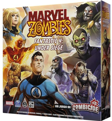 CMON | Marvel Zombies: Fantastic 4 Under Siege | Expansión