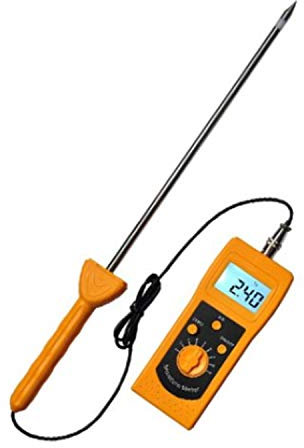 Misuratore di umidità portatile, Potabile Digital DM400S tester dell'umidità/analizzatore/tester for il suolo, polvere combinazione chimica, polvere di carbone per legno, legna da ardere, legname,