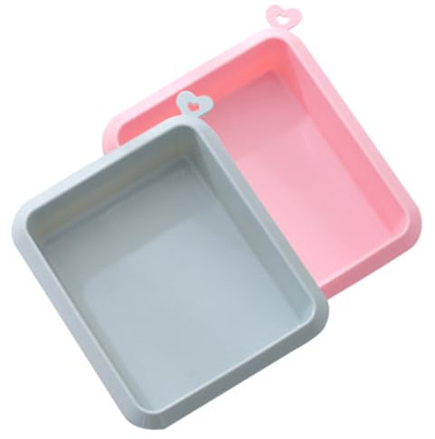 OKUMEYR 2pcs Dome Cake Silicone Cake Tins Easy to Clean Baking Pan for Mousse Biscuits