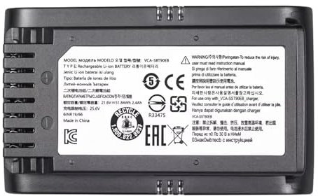 Batteria For Aspirapolvere Da 21,6 V VCA-SBT90, VCA-SBT90E, DJ96-00221A, Compatibile Con Samsung VS9000 Jet VS70 Jet90 Jet75 Jet 75, Accessori For Aspirapolvere Accessori For Spazzatrici(3500mah)
