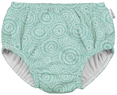 green sprouts Eco Pull-Up Swim Diaper - Mint Sand Dollar - 3T
