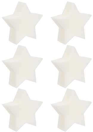 AUTSUPPL 6pcs Star-Shaped Oil Absorbing Sponges Pool Filtering Sponge White Industrial Filter for Swimming Pools and Hot Tub Cleaning