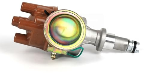 Distributeur d'allumage 31240010 compatible avec Renault 4, 8, 10, 12, R4, R8, R10 et R12 (distributeur complet) Distributeur d'allumage