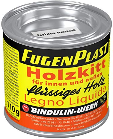 Fugenplast Holzkitt 110 g Dose Farbe: farblos-neutral