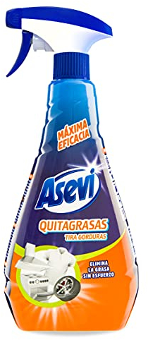 Asevi QuitaGrasas Concentrado Pulverizador, Multicolor, 750 Mililitros, El embalaje puede variar