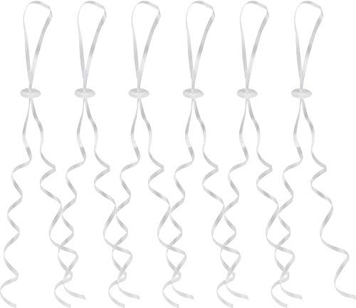 Chiusure di Palloncino,Palloncino Clip per,Clip di Tenuta a Palloncino, Chiusure a Palloncino Chiusure a Palloncino con Nastro in polietilene da 100 Pezzi per Compleanno o Matrimonio