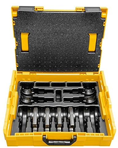 Rems Mini V Zange 14-16-22-28 im L-Boxx Koffer - Gelb, Metall, 4039976169516 - Elektrowerkzeug, Crimpingzangen