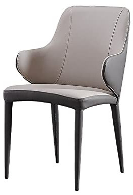 WANGFENG Chaise Moderne Simple lumière Luxe Nordique Chaise de Salle à Manger à la Maison Italien hôtel café Service des Ventes avec accoudoir Chaise de négociation