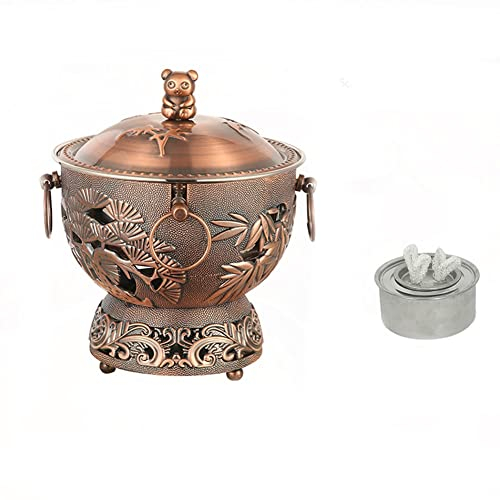 Chafing Gerichte Lebensmittelwärmer 304 Alkoholherd Kleiner Hot Pot Hotel Kommerziell, Einzelner Self-Service-heißer Topf, Aluminiumlegierung Herdkörper + Edelstahl Innentopf 950mm (Color : A, Size