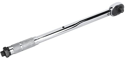 Clé Dynamométrique 1/2, Jeu de Clés à Douille, clé Dynamométrique 28-210Nm, clé à Cliquet Préréglée de Haute (Sans accessoires Dégagement rapide 1/2)