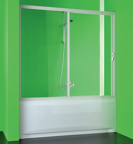 Sopravasca Lineare 160x150 cm 1 Anta Scorrevole in PVC H150 cm Bianco