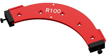 Vorlagen für Eckenfräsvorrichtungen, Frässchablonen für Radiusvorrichtungen, Robuste Oberfräsen-Schablonen, Fräsanleitung aus Aluminiumlegierung, Fräsvorlage für die manuelle Handhabung Effektive
