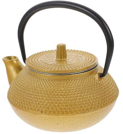 Cabilock Théière Fonte Pour Cuisinière Théière Métal Bouilloire Portable Pour Maison