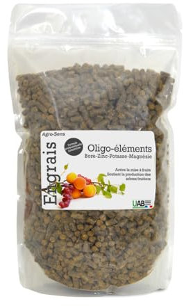 Agro Sens Ferti Oligos : Engrais Riche en Oligo-éléments - Seau 1 kg
