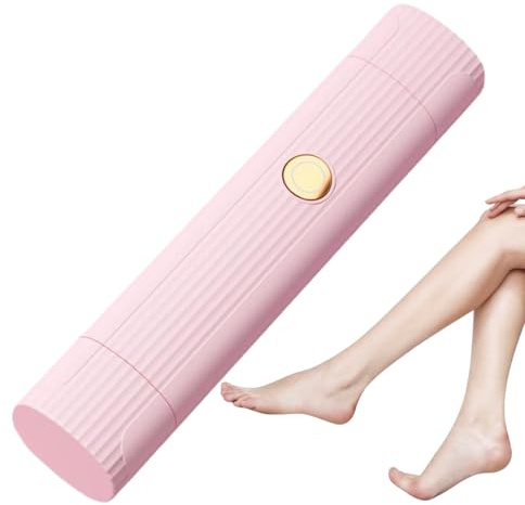 Mimoqk Depilatore Donna, Rasoio Elettrico Portatile per Corpo Umidi e Secchi, Testa Doppia Senza Fili per Donne Sportive Corpo Viso Ascelle Gambe Braccia Viaggio Mattina Palestra Estate