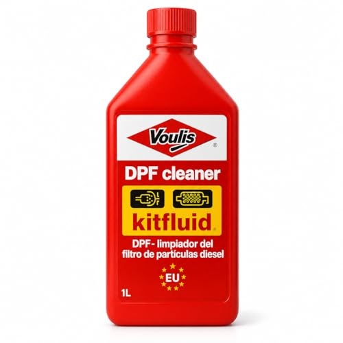 Voulis Limpiador Filtro Partículas Diésel DPF y FAP (1 LITRO) | Aditivo Motor Diésel Formato Ahorro Profesional | Regenerador Activo Anti Hollín | Reduce Emisiones y Consumo, Ideal Pre ITV