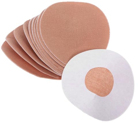 HEMOTON 10 Stück Selbstklebende Atmungsaktive Sport Sensorpflaster aus Hochelastischem Hautfreundlichem Material Wasserfeste Sensorabdeckungen für Schwimmen Laufen und Outdoor Aktivitäten