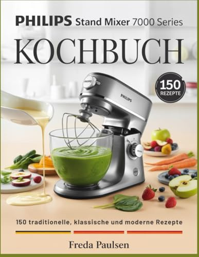 Philips Stand Mixer 7000 Series Kochbuch: 150 traditionelle, klassische und moderne Rezepte