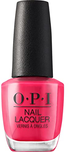 OPI Nail Polish | Nagellack mit bis zu 7 Tagen Halt | Ergiebig, Langlebig & Splitterfest | Pinktönen | Charged Up Cherry | 15 ml