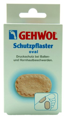Gehwol Schutzpflaster oval, 4er, Druckschutz