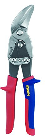 IRWIN 10504315N Cesoie Sbieche Off Set 20SL, taglio dritto, angolo e curva SX