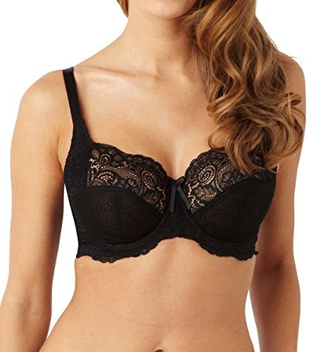 Panache Women's Andorra Full Cup Bra Black 5675 Full cup 34DD