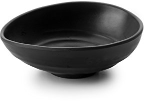 Lacor-Piatto ovale in melamina 17 x 13 x 5 cm nero