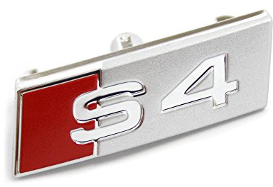 Original Audi S4 Plakette für Ledersportlenkrad Interieur Zeichen