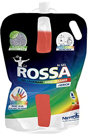 Lavamani In Gel 'Tbag' Ricarica. Prodotto Realizzato Con Sericina. Indicata Per Detergersi Dopo Operazioni Di Verniciatura. In Sacchetto.