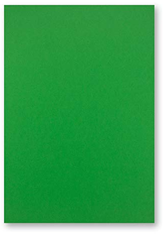 50 DIN A5 Einzelkarten Papierbögen - Grün - 240 g/m² - 14,8 x 21 cm - Bastelbogen Tonpapier Fotokarton Bastelpapier Tonkarton - FarbenFroh