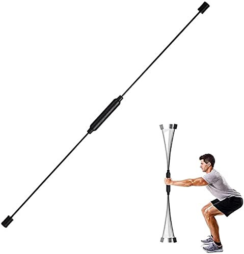 Fitness Schwingstab Pilates Stange Tragbares Yoga Stick Fitness Bar Multifunktionale Gummistange Geeignet für MuskeltrainingFettverbrennungsstange Gewichtsverlust und Fitness Sport- und Fitnessstange