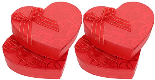 Ciieeo 4stücke Herdenförmige Aufbewahrungsbox Geschenkbox Präsentbox Aus Hochwertigem Material Für Pralinen Geschenke Und Kleine Artikel Für Valentinstag Als Gastgeschenkbox Oder Aufbewah