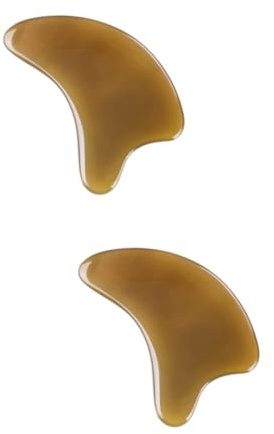 FRCOLOR 2 Stk Gesichtswerkzeuge Spa-Körper-Rollbrett health wellness Nackenmassagegerät kratzende Massagewerkzeuge Gesichts-Nacken-Massagegerät Hörner Kratzbrett Trompete Tabletten kratzen