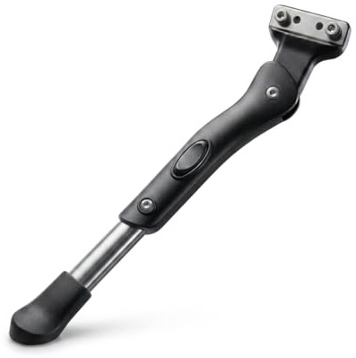 Point Fahrradständer Mountainbike & E 26-29 mit Edelstahlstreben-Wetterfester Radständer mit 18-40mm Verstellbarem Lochabstand & Direktmontage-Robuster Bike Stand, Schwarz