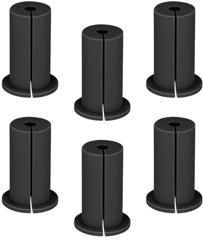 Kit de gestion de câbles en caoutchouc - Prise murale en caoutchouc - Universel - Passe-câbles - Gestion des câbles - Manchon de protection pour routeur - Manchon Ethernet