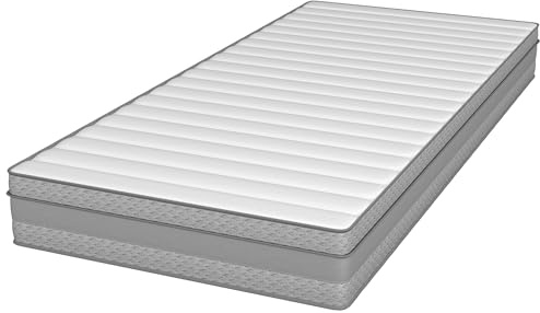 Traumnacht SleepGuard colchón ortopédico de muelles ensacados 7 Zonas, firmeza 3 (H3), 140 x 200 cm, Certificado Öko-Tex, producido según estándar de Calidad alemán