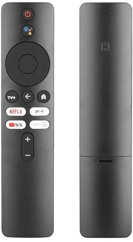 XMRM-M3 röstfjärrkontroll kompatibel med 4K TV-box S (2:a generationen) /Smart TV L55M6-ARG L55M6-ESG MDZ-24-AA ersättningsstyrenhet med Netflix PrimeVideo Youtube-knappar