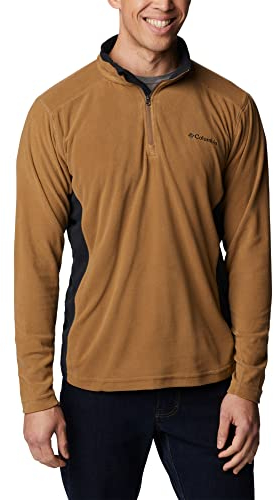 Columbia Klamath Range 2 Half Zip fleece tröja herr, Delta/Black, M