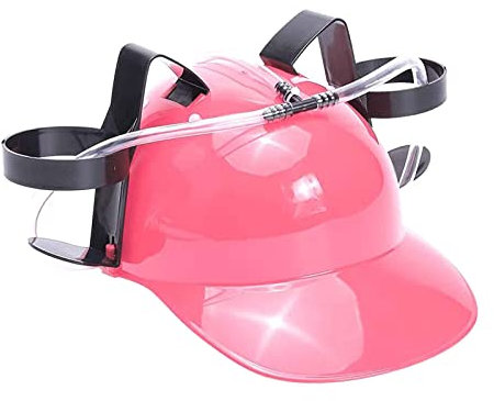 woyufen bière Paresseux | Casques à Boire pour la bière | Chapeau à Boire, Jouet Unique Cool pour fête d'anniversaire, Mineur Jouet Boisson Mains Libres