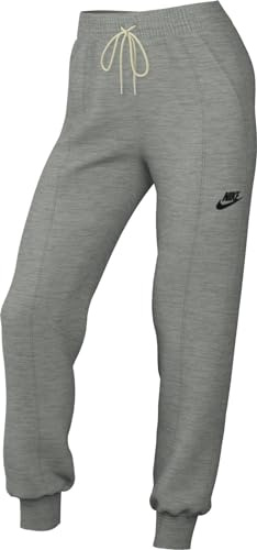Nike TCH Pantaloni da Tuta, Dk Grey Heather/Black, XXL Donna