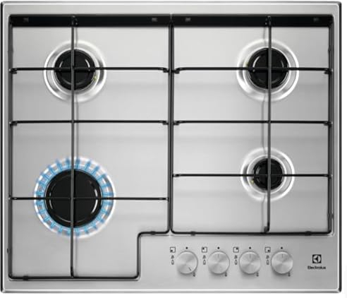 Electrolux EGS6424X Stainless Steel da Incasso 59.5 cm Gas 4 Fornello(i)