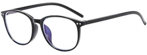 Suertree Myopia glasögon blåljusfilter lätt närsynthet glasögon gångjärn mode avstånd glasögon för kvinnor män rund