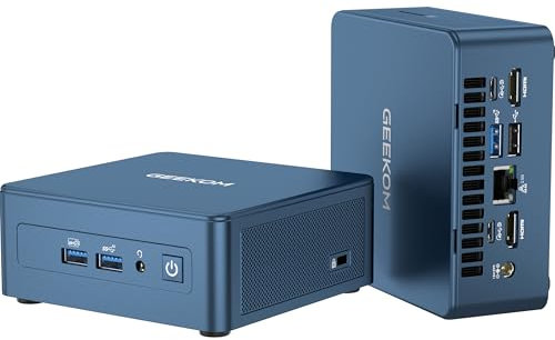 GEEKOM [2025 Ultra Quiet IT13 Mini PC Windows 11 Pro, with Intel i9-13900HK(Up to 5.4GHz) 32GB High-Speed RAM & 2TB NVMe SSD(Expandable), 4K@120Hz Quad Display/Dual USB4/WiFi 6E/BT5.2 for Office Home