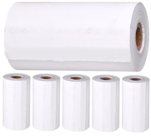Holibanna 6 Rollos Papel De Impresión Impresora Térmica Cámara Instantánea Impresión De Papel Térmico Papel Fotográfico Instantáneo Imprimir Papel De Cámara