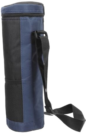 Gogogmee Oxford Stoff Flaschentasche Flaschen Schutzhülle Mit Verstellbarem Schultergurt Isoliertasche Für Edelstahlbecher Und Plastikflaschen Leichtes Camping Zubehör Für Outdoor Reisen