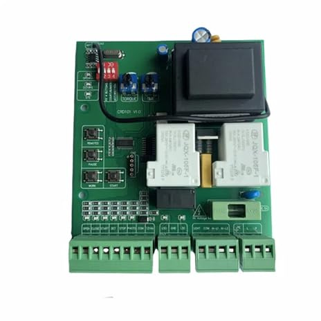 Placa de circuito AC placa de control Placa base para motor de abridor de puertas correderas (1 placa con 3 teclas)