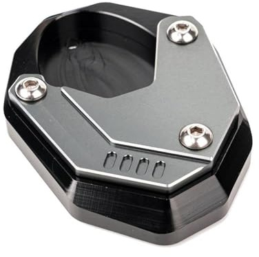 CNC Motorcykel Sidostöd Förlängning Kickstand Pad För KAWASAKI KLE500 KLE 500 SE 2025 2026 För VERSYS 650 Moto(Titanium)