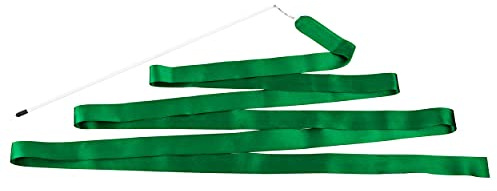 Sport-Tec Gymnastikband Tanzband Turnband Rhythmikband Wirbelband Schwungband mit Stab 5 m