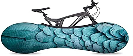 Velo Sock Bicycle Indoor Cover for Storage and Transportation, Stretchy Dirt Proof Fabric, Bike Travel Protection Cover – Feathers
