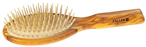 Faller Bürste Olivenholz Holzstifte oval 9rhg.